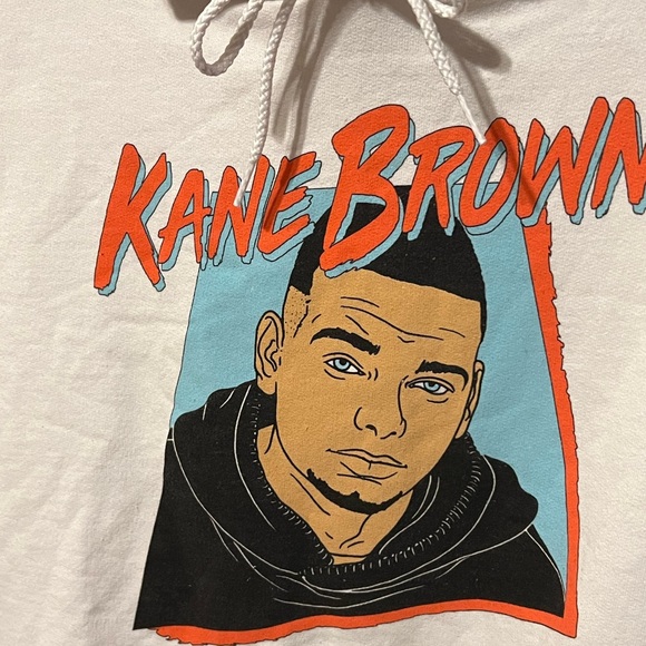 Sz L Kane Brown Soft Cotton Champion Cozy Pullover Hoodie Sweatshirt - Picture 5 of 11